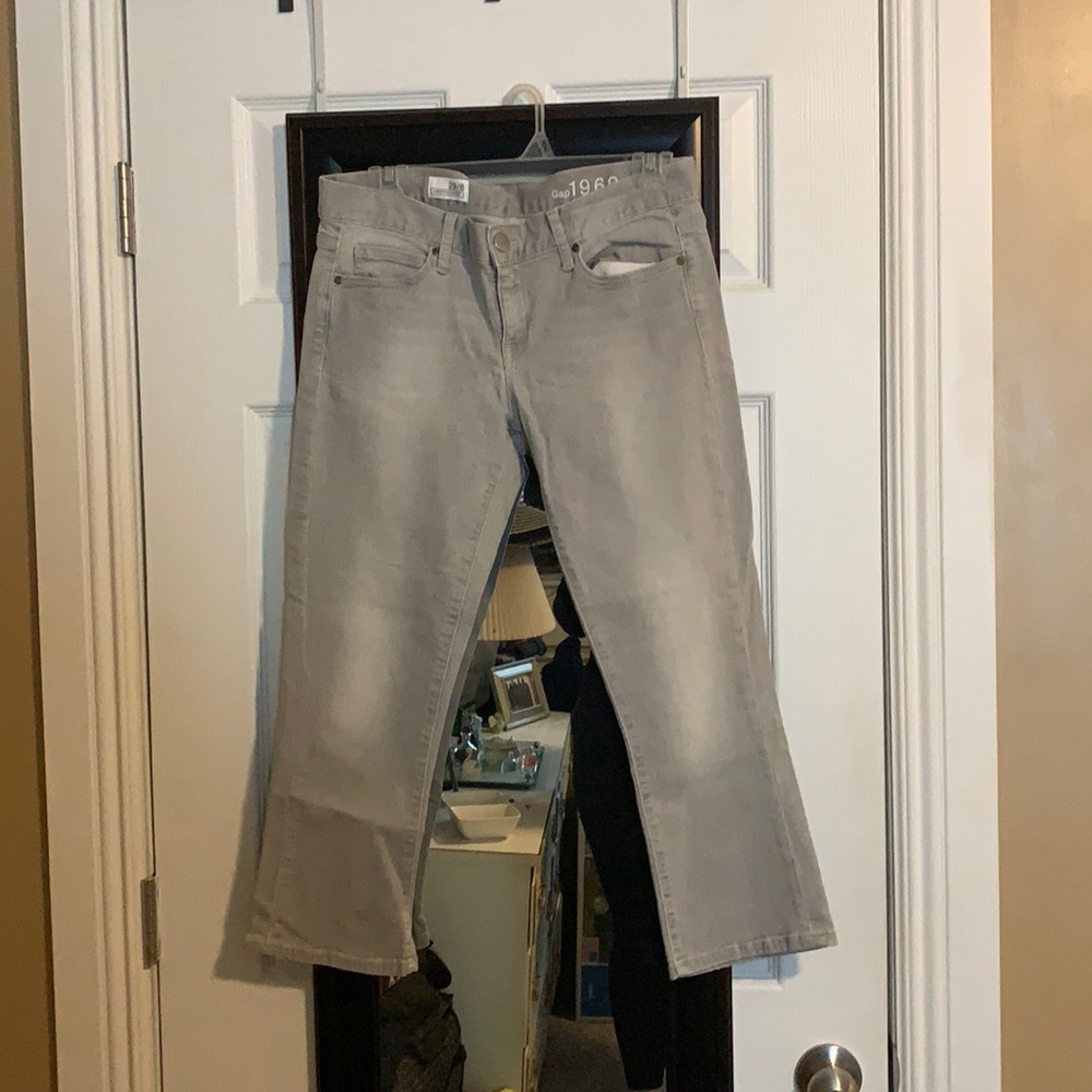 Gap Cropped Boot Cut Jeans